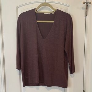 Wilfred Free Mauve Long Sleeve Top